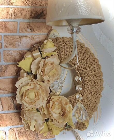 Венок из джута