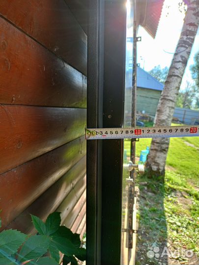 Дверь входная уличная металлическая б/у