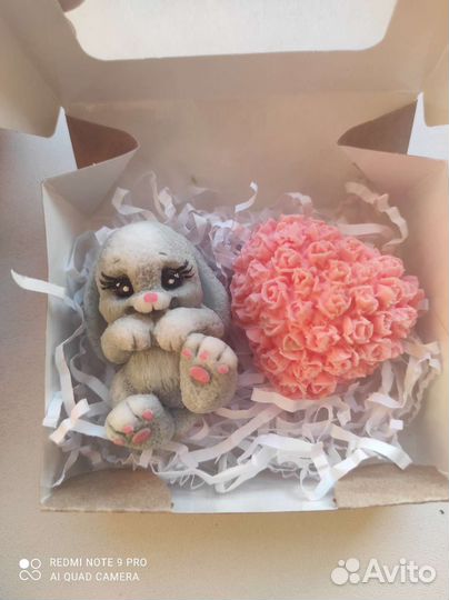 Набор из мыла ручной работы. Подарок