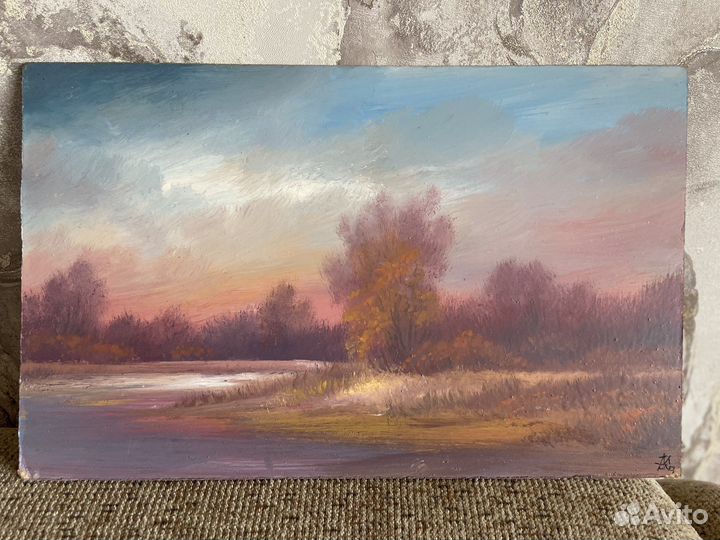 Картина масло/лак/двп 