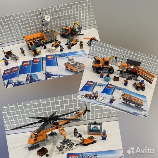 Lego city. Лего сити Арктика (Оригинал)