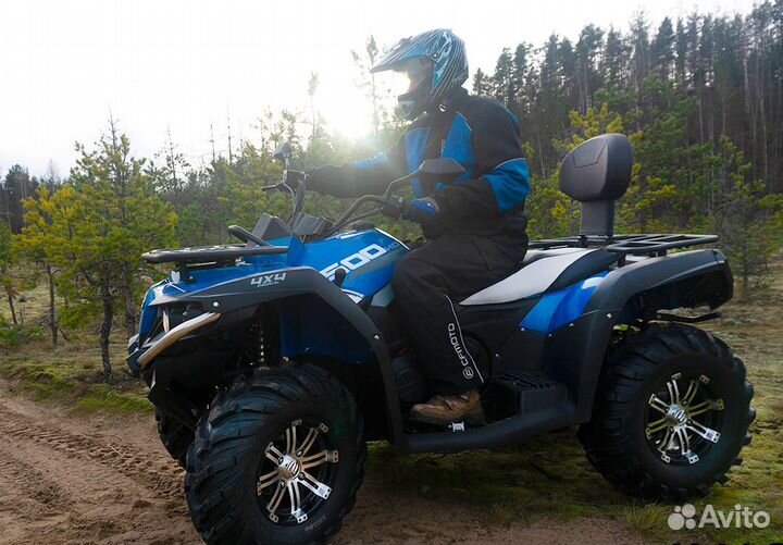 Квадроцикл cfmoto cforce 500HO blue