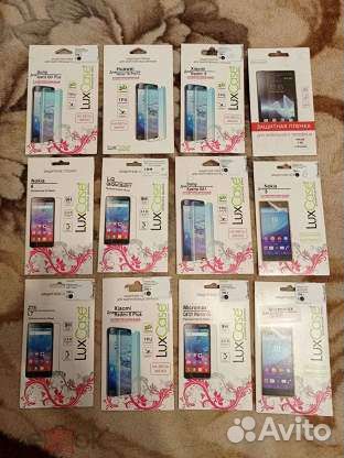 Защитные плёнки и стёкла для смартфонов, чехлы