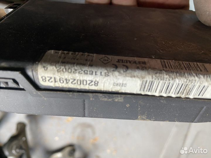 Блок комфорта рено логан