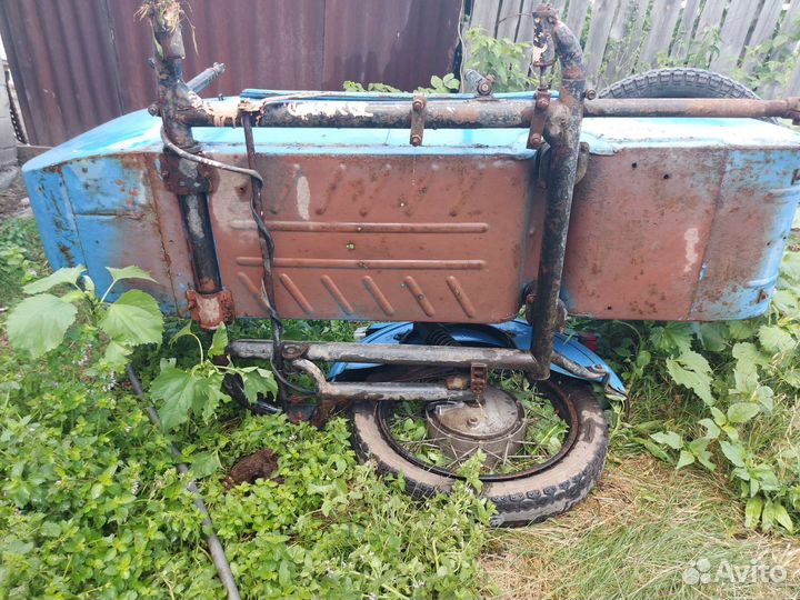 Люлька на мотоцикл урал