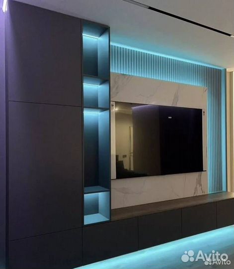 Стенка в гостиную под тв