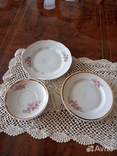 Советская фарфоровая посуда