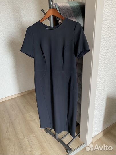 Платье офисное синее madyart 48 размер