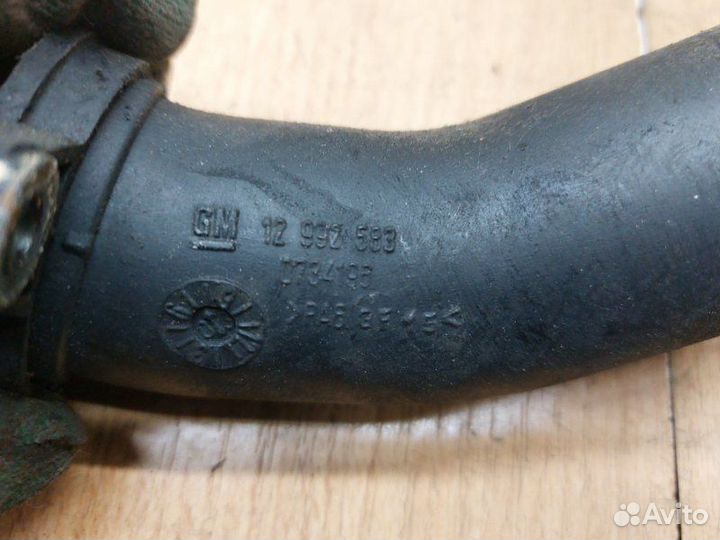 Патрубок интеркулера Opel Corsa D Z13DT 2009