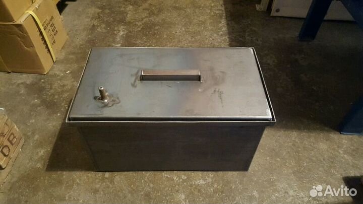 Коптильня, коптилка с гидрозатвором сталь 2 мм