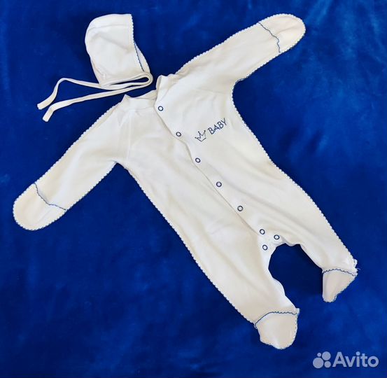 Детские вещи пакетом с рождения до 6 месяцеа