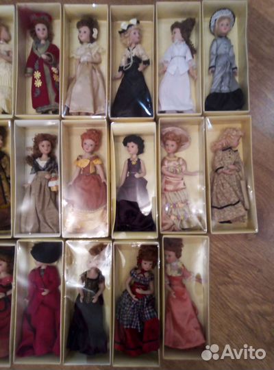 Куклы дамы эпохи новые