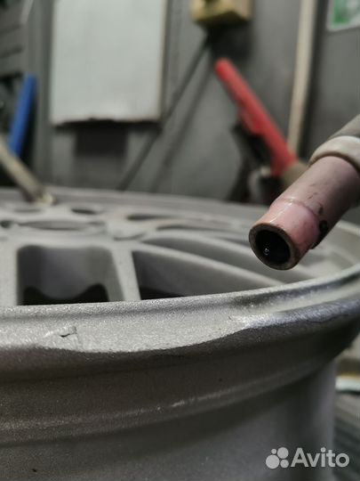 Правка, сварка автомобильных дисков