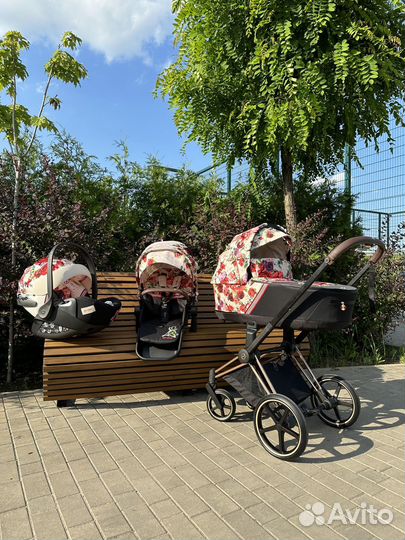 Cybex priam 4 в комплекте 3 в 1