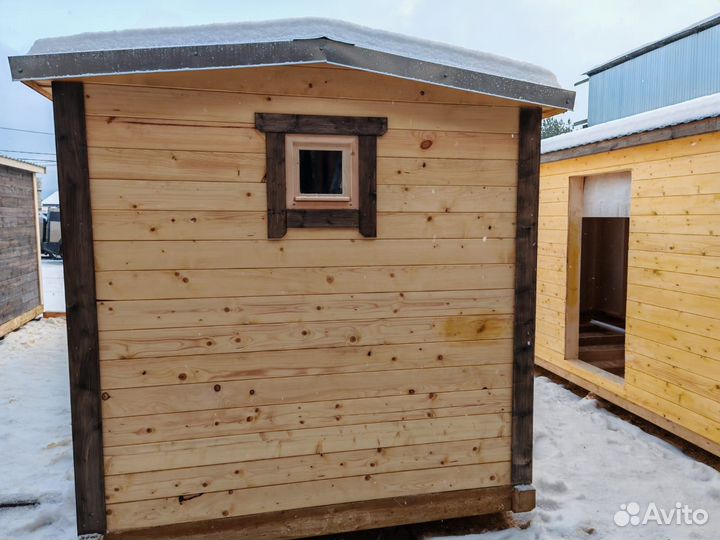 Готовая баня с доставкой 6 х 2,3 м