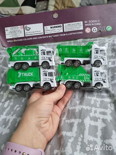 Детские машинки, грузовики, набор