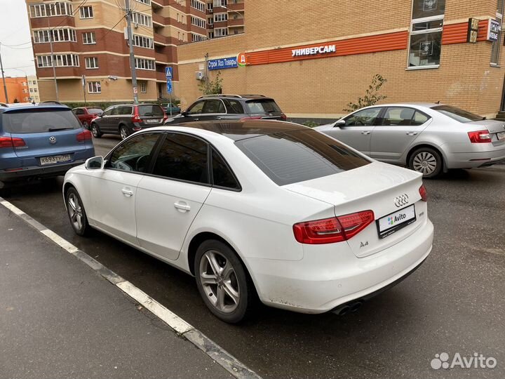 Audi A4 1.8 CVT, 2014, 105 000 км