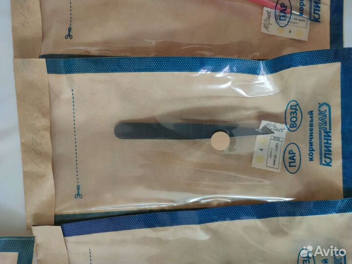 Пинцет для наращивания, для бровей