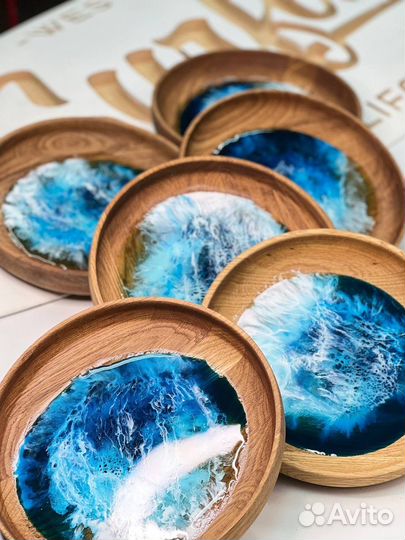 Блюдо для сервировки. Ручная работа