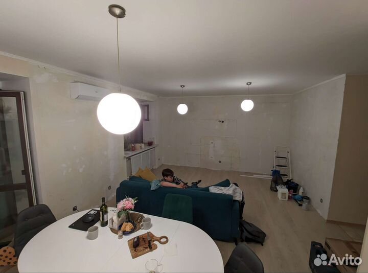 Светильник потолочный шар IKEA с умной лампой 3шт