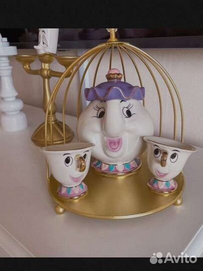 Чайный сервиз из красавица и чудовище