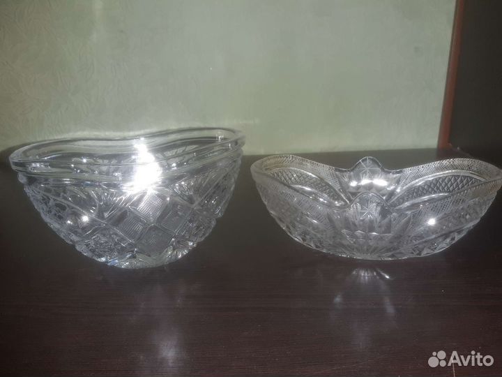 Хрустальная ваза