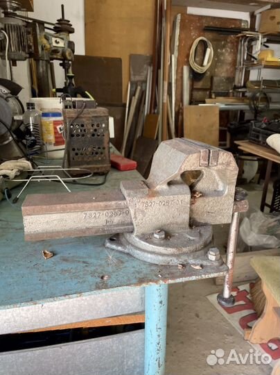 Тиски слесарные бу