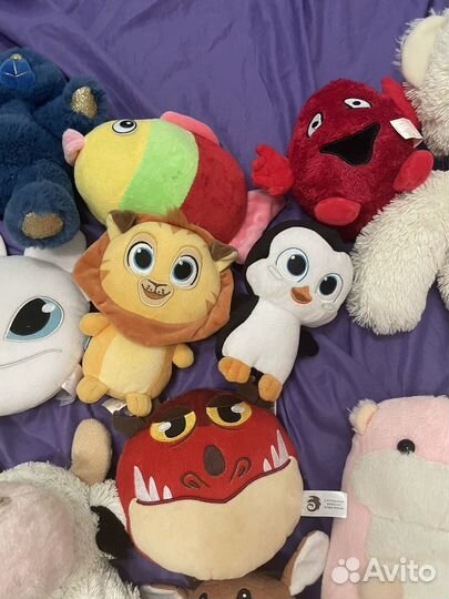 Мягкие игрушки пакетом