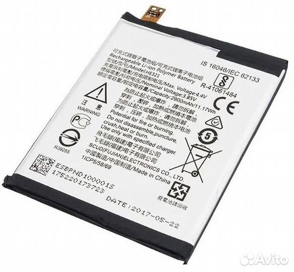 Аккумулятор для Nokia HE321/HE336 (Nokia 5/3.1 201