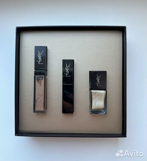 YSL набор лак хайлайтер блеск винтаж
