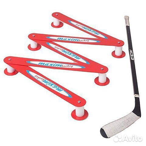 Хоккейный тренажер змейка 5 сегментов 320см