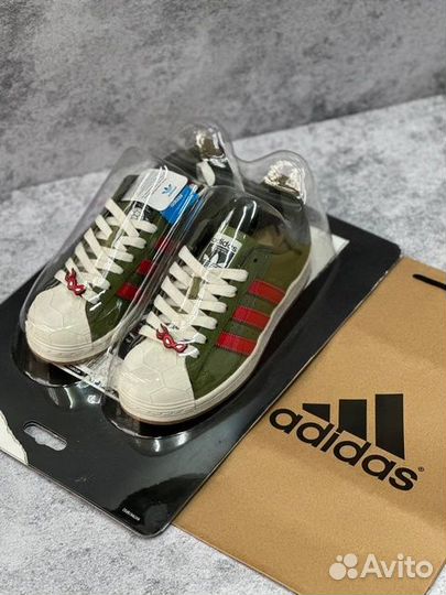 Кроссовки мужские Adidas Ninja XSuperstar Shelltoe