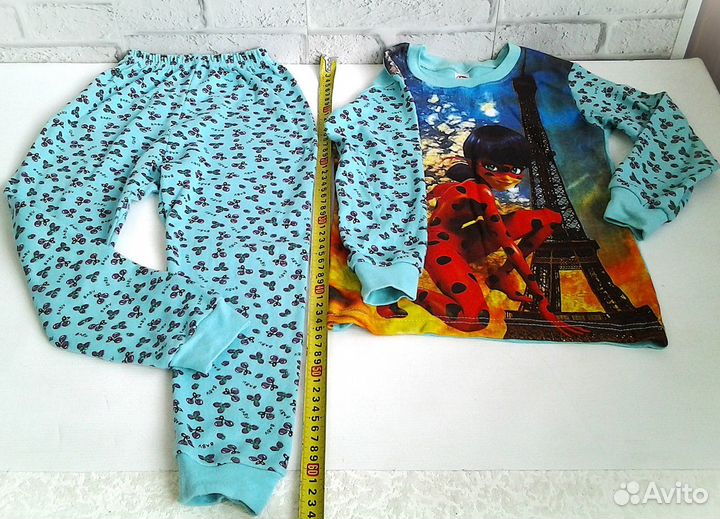Пижамы пакетом на девочку р.122-128