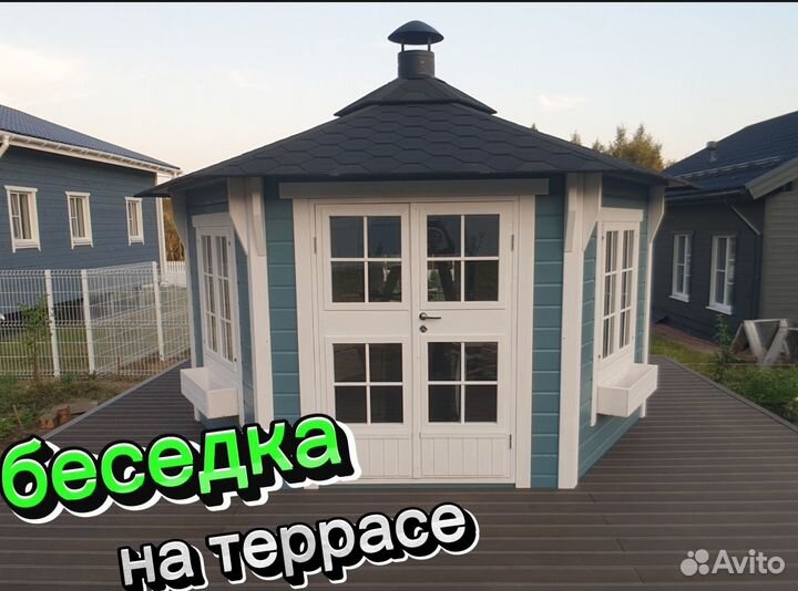 Беседка для дачи