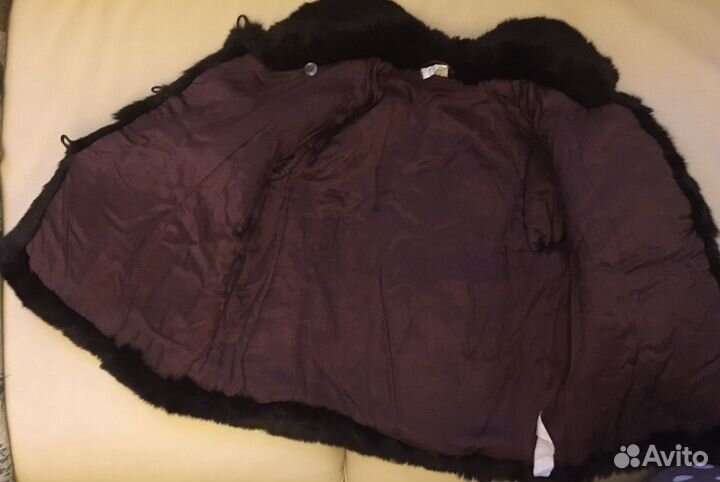 Шубка кроличья винтаж р-р24