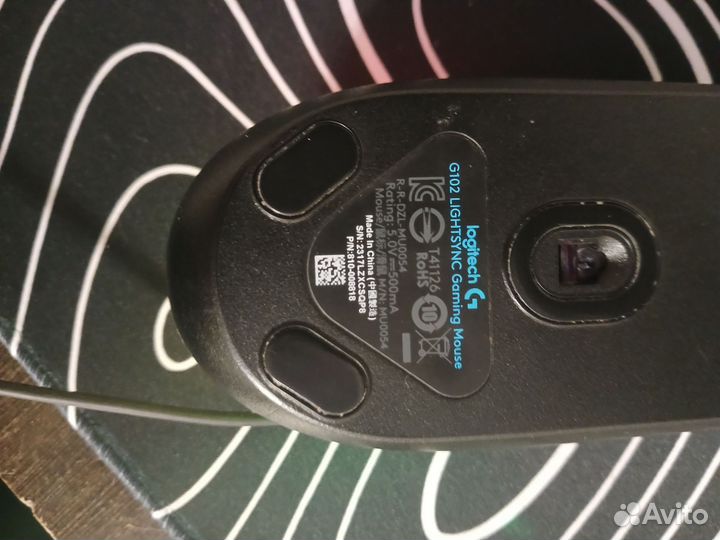 Игровая мышь logitech g102