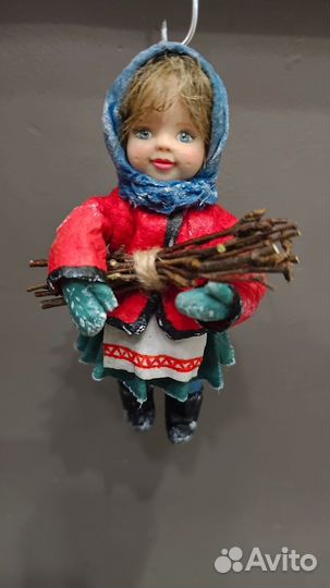 Ватная игрушка Падчерица