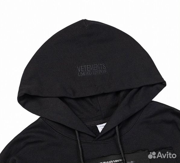 Vetements толстовка