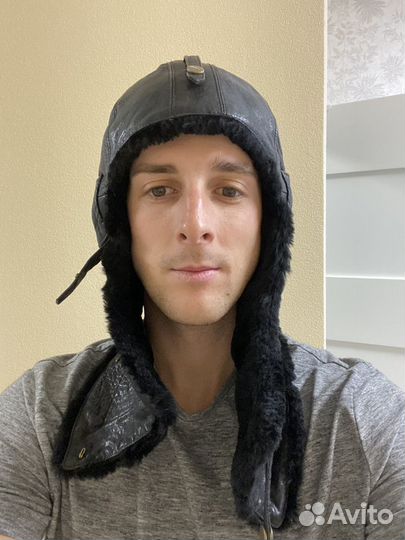 Шлем (шапка-ушанка) и варежки (краги) Экспедиция