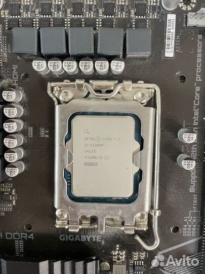 Комплект i5 12400f+b660m ds3h