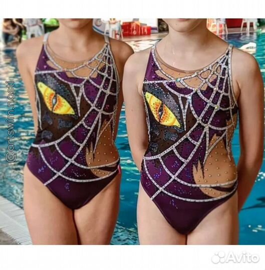 Пошив купальников для синхронного плавания