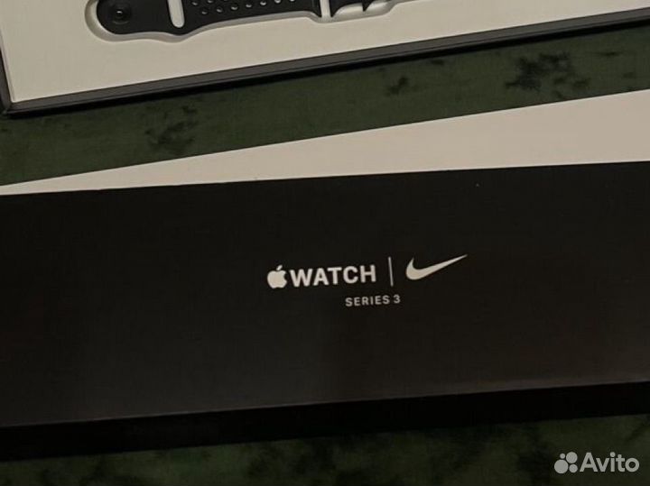Оригинальная коробка apple watch 3 nike
