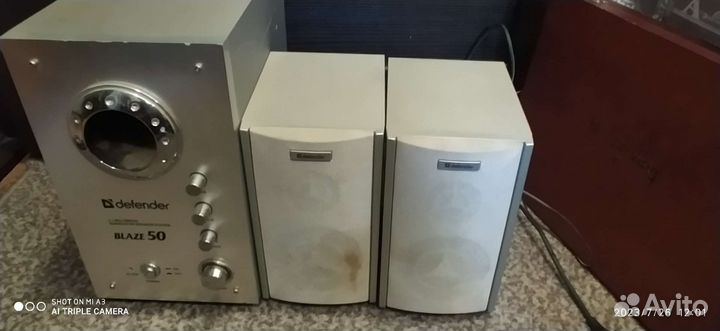 Компьютерные колонки с сабвуфером