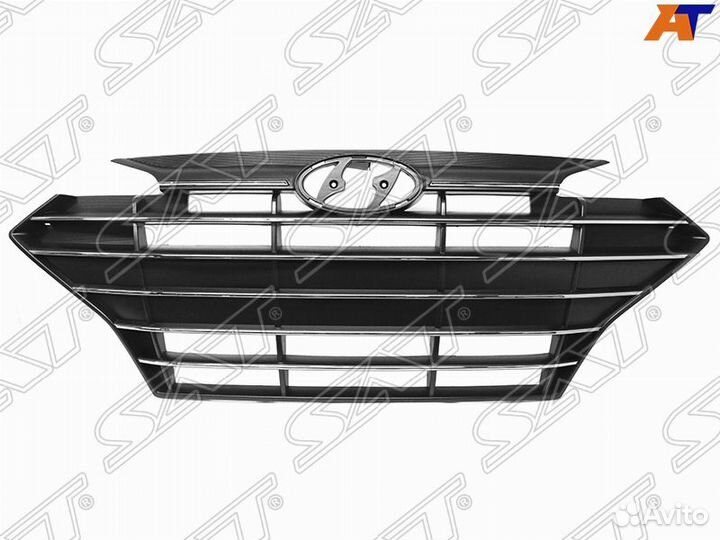 Решетка радиатора hyundai elantra 18-20 все полосы