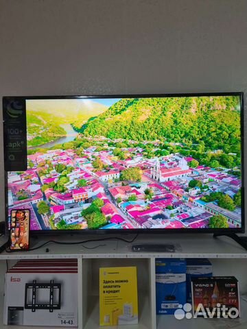 Новые Smart телевизоры Sber (109 см) (Беларусь) объявление продам