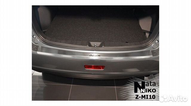 Накладка на бампер Mitsubishi ASX