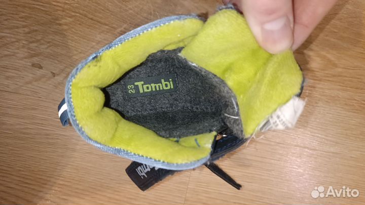 Ботинки демисезонные томби 23 размер