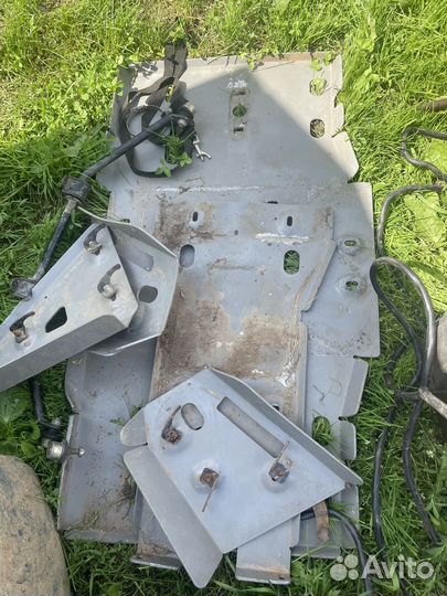 Защита днища на квадроцикл