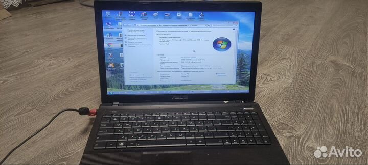Ноутбук asus на запчасти