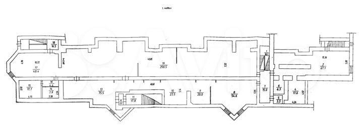 Помещение под производство или торговлю 672,5 м²